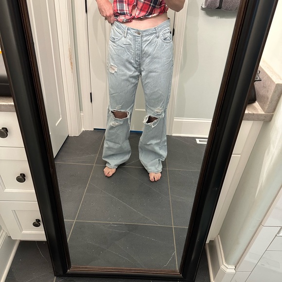 KanCan Skyscraper Wide Leg Jeans 15/31 - Picture 7 of 9